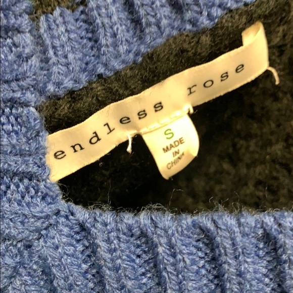 Endless Rose black turtleneck sweater - Picture 4 of 6